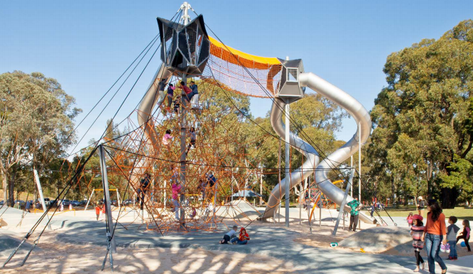 山西户外无动力设备:儿童游乐设备常见故障