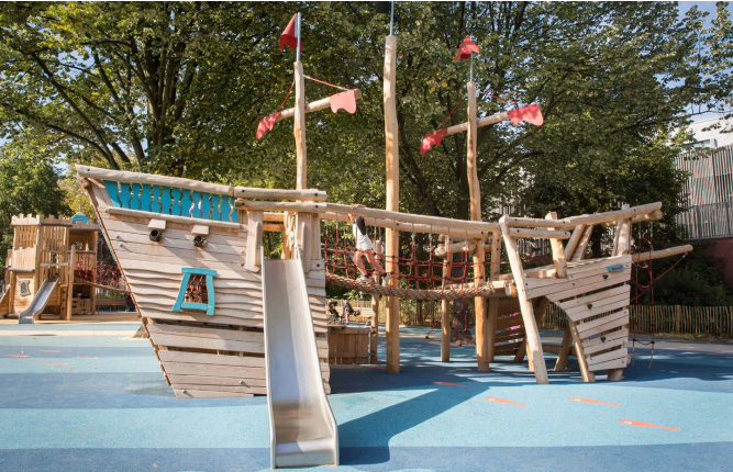 社区山西无动力儿童乐园-社区儿童乐园规划设计需要注意什么?